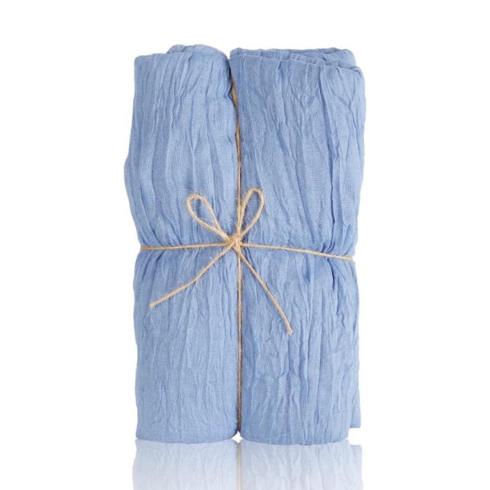 TELO ORGANZA CM90X3MT BLU